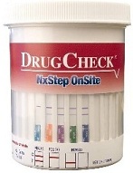 drug check cup read results in 5 minutes